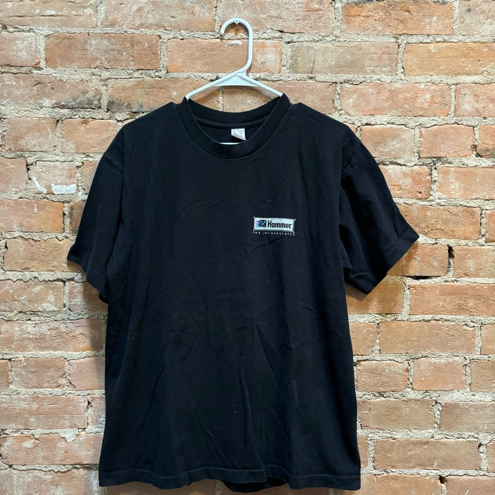 $60 vintage 90s Microsoft Windows black tshirt
